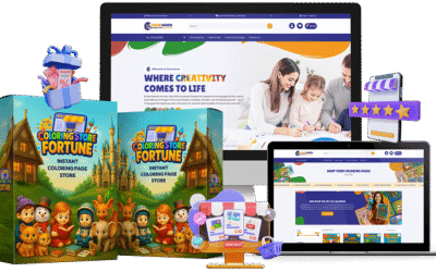 Coloring Store Fortune Review – Launch Your Own DFY Coloring Page Store with 10,000 Products